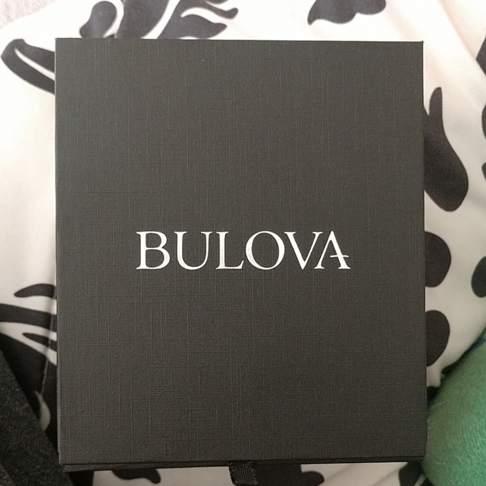 Bulova watch box